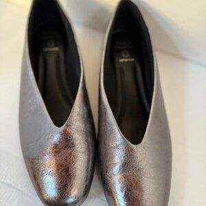 Marks and Spencer’s silver shoes